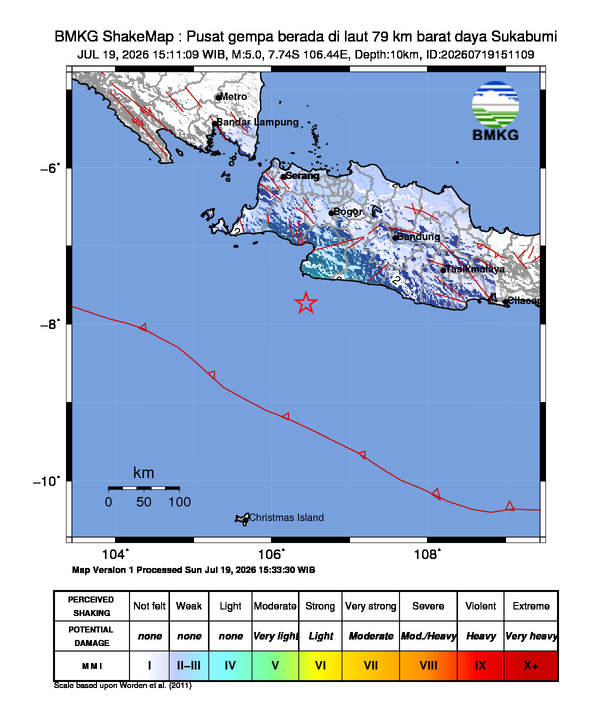 Gempa Bumi Terkini