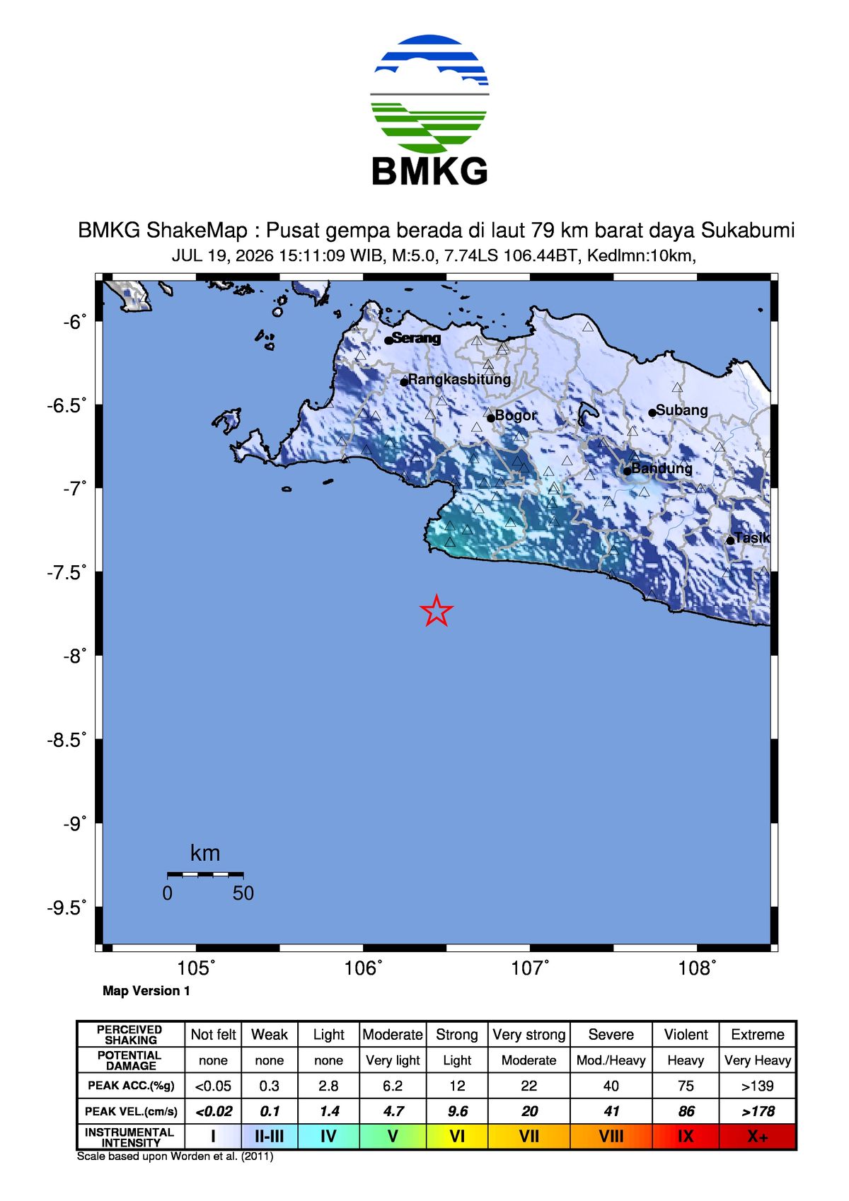 Gempa Bumi Terkini