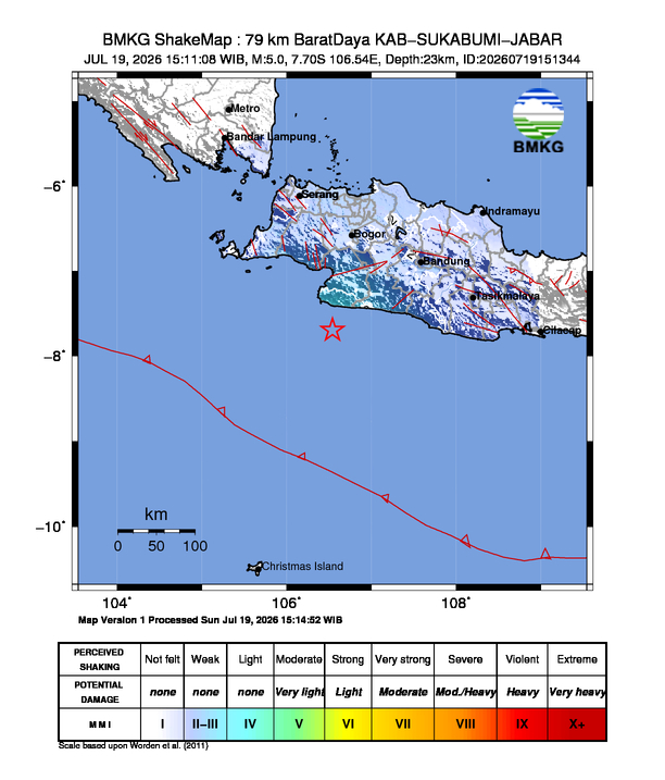 Gempa Bumi Terkini