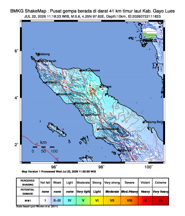 Gempa Bumi Terkini