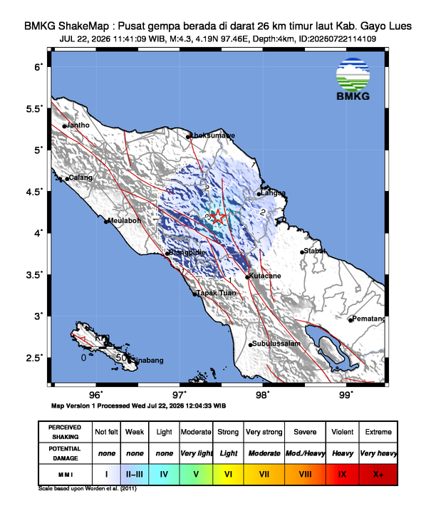 Gempa Bumi Terkini
