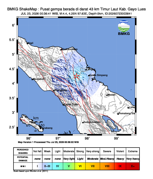 Gempa Bumi Terkini