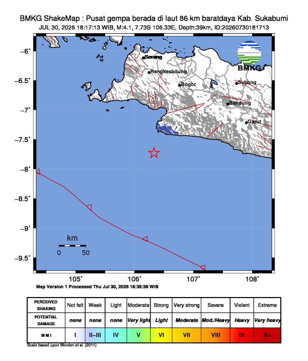 Gempa Bumi Terkini