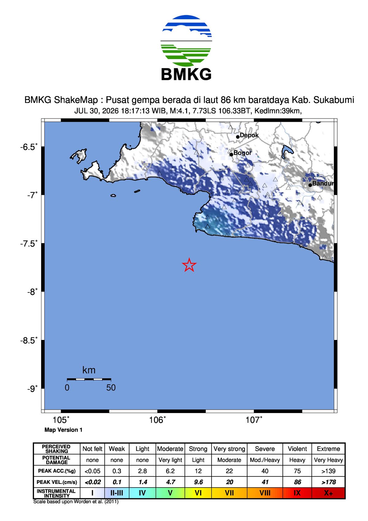 Gempa Bumi Terkini
