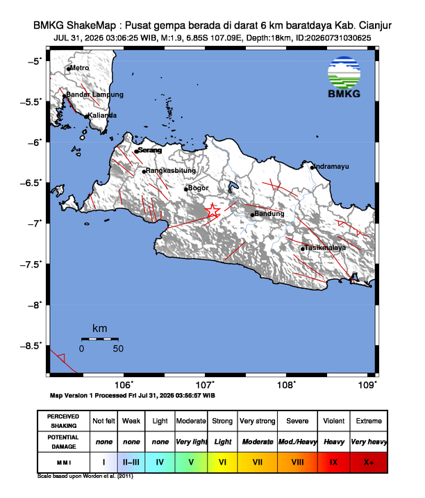 Gempa Bumi Terkini