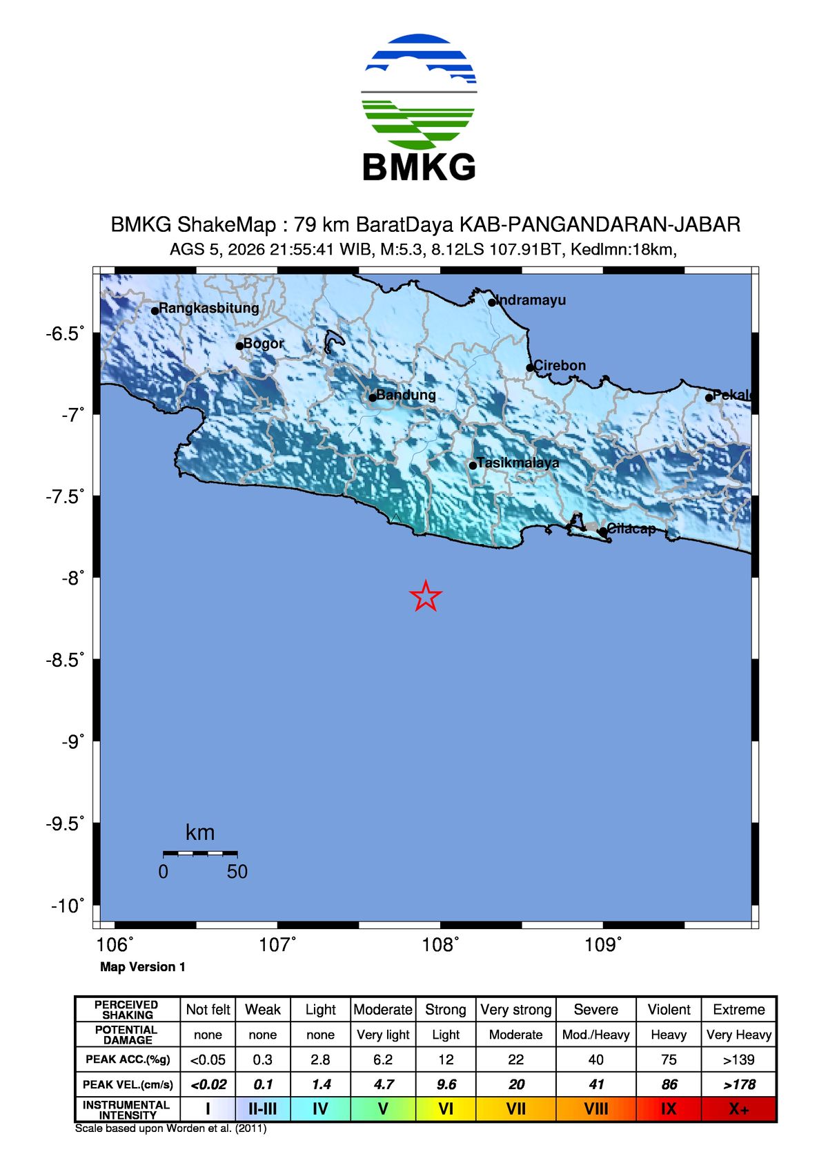 Gempa Bumi Terkini