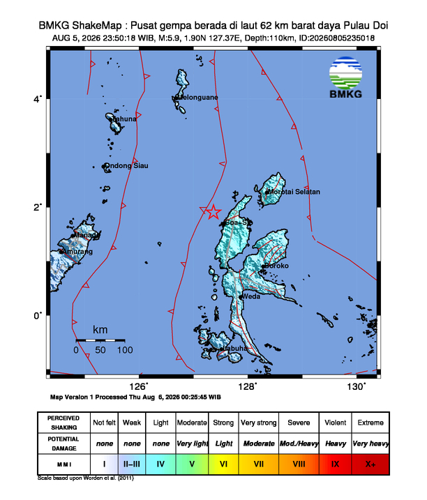 Gempa Bumi Terkini