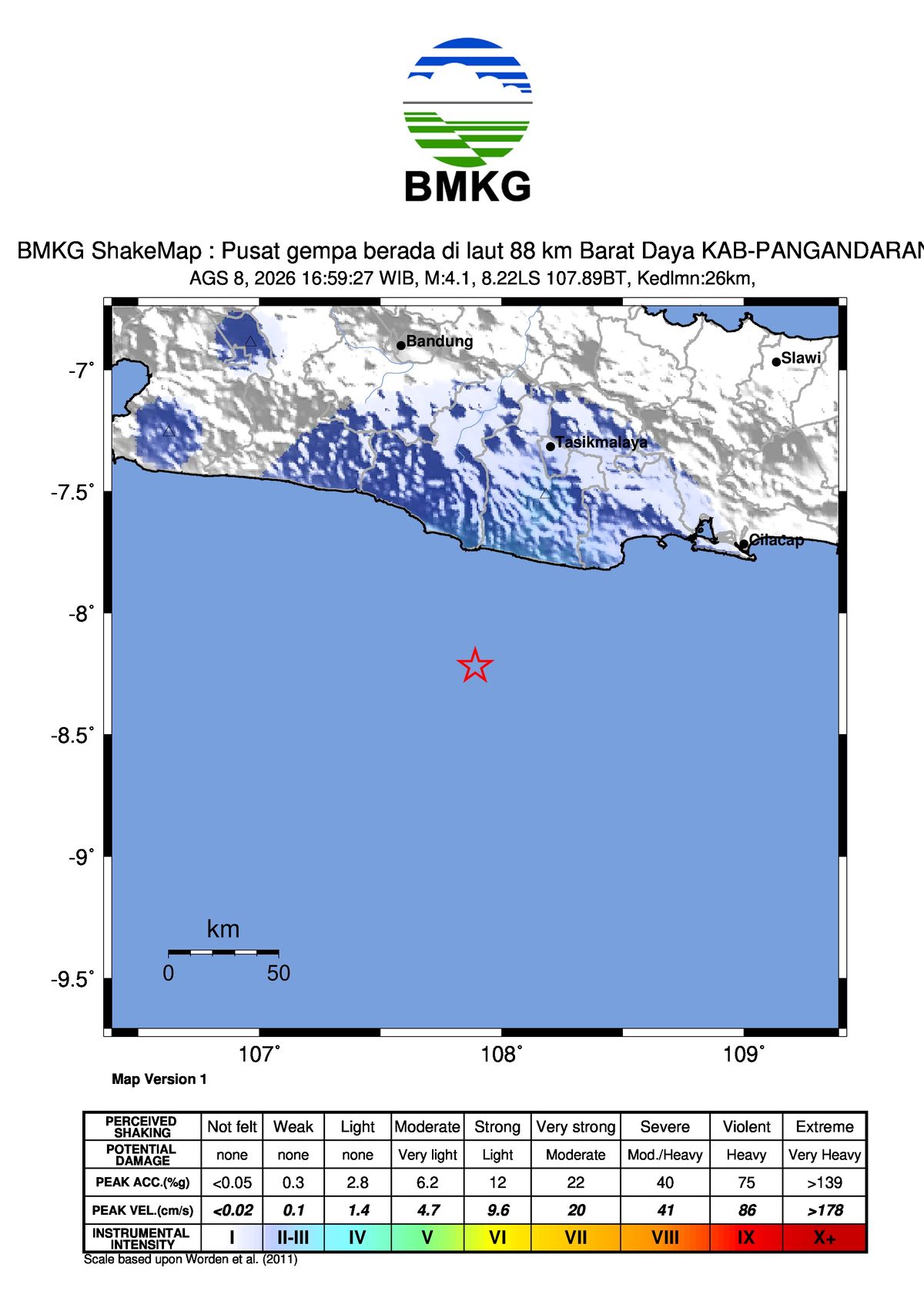 Gempa Bumi Terkini