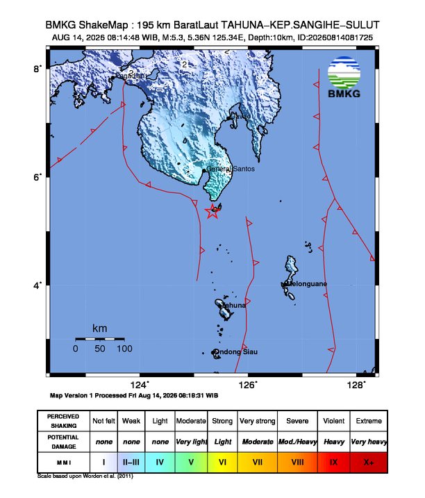 Gempa Bumi Terkini