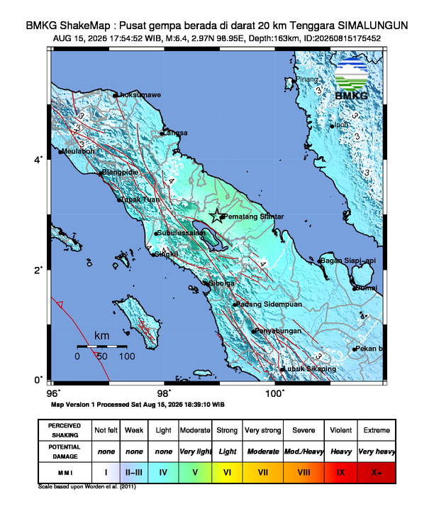 Gempa Bumi Terkini
