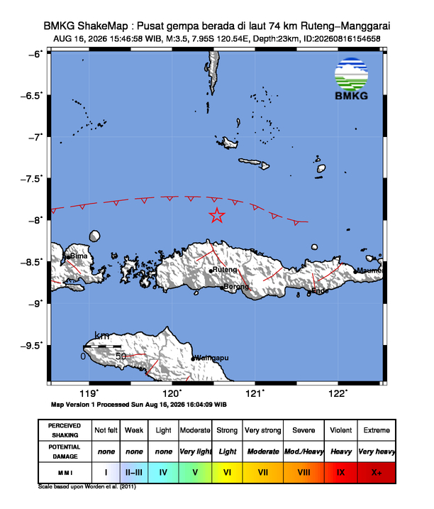 Gempa Bumi Terkini