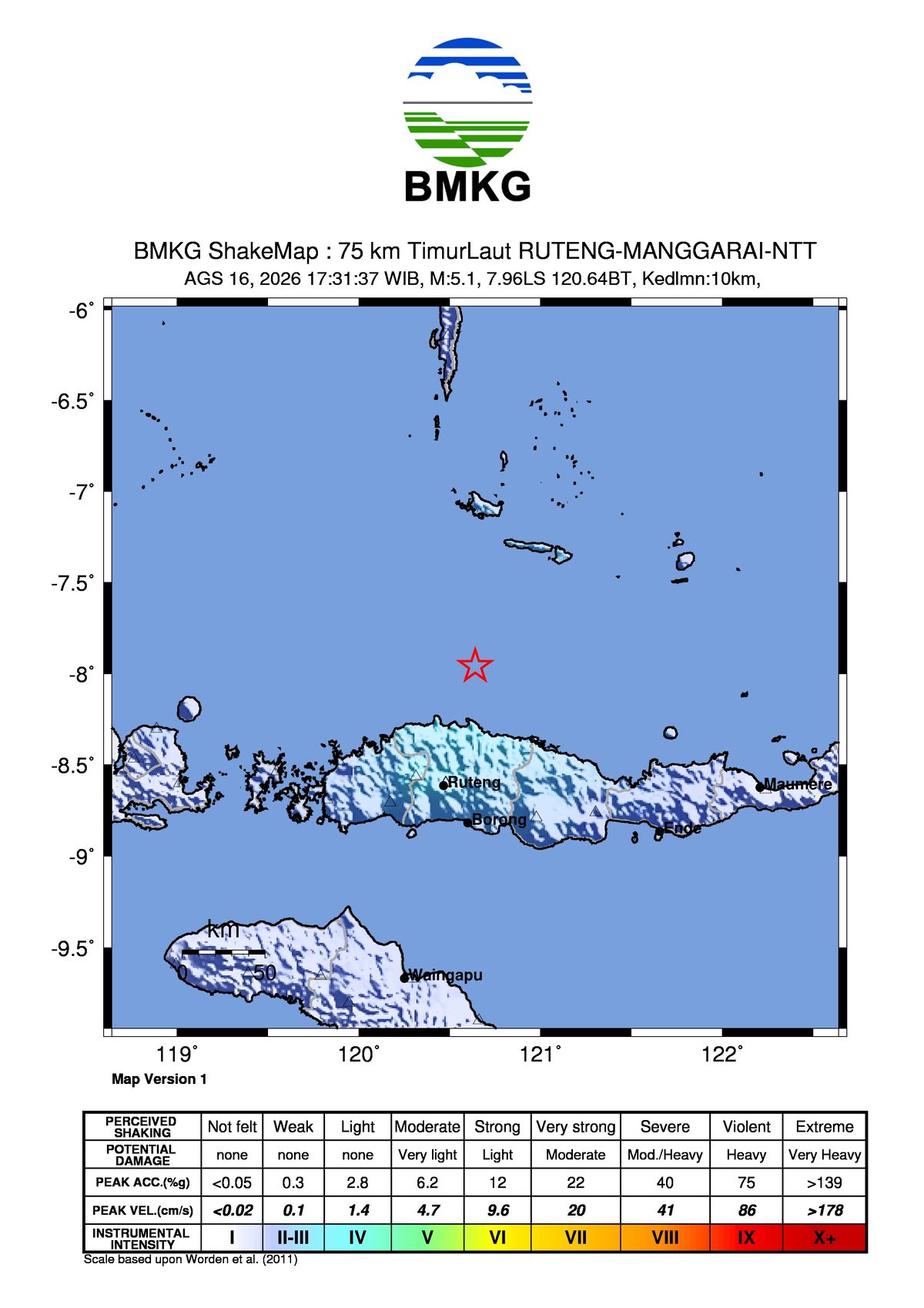 Gempa Bumi Terkini