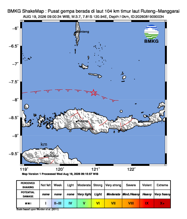 Gempa Bumi Terkini