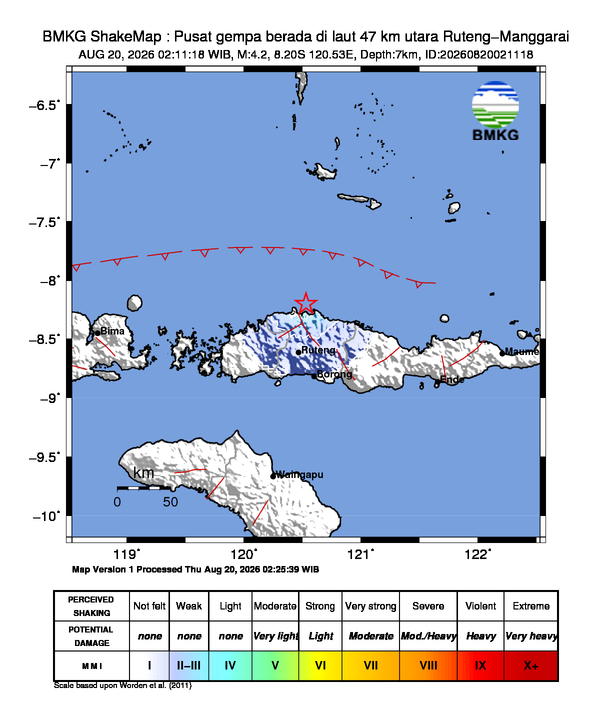 Gempa Bumi Terkini