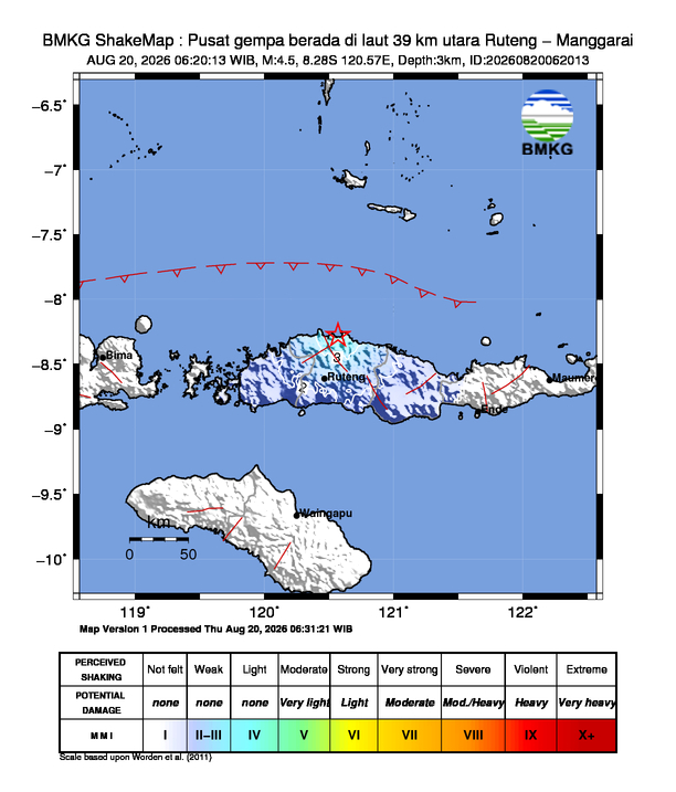Gempa Bumi Terkini