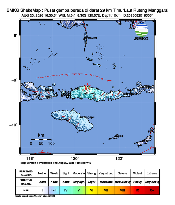 Gempa Bumi Terkini