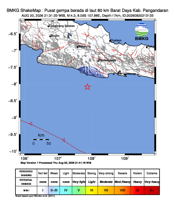 Gempa Bumi Terkini