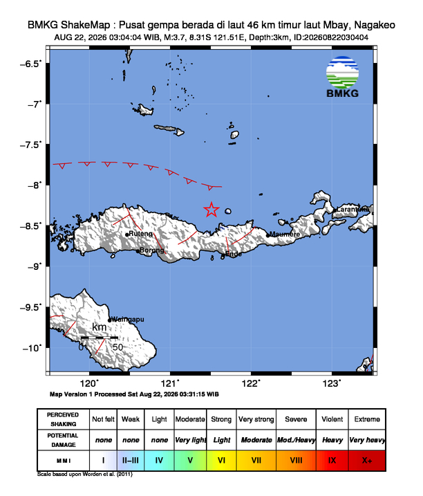 Gempa Bumi Terkini