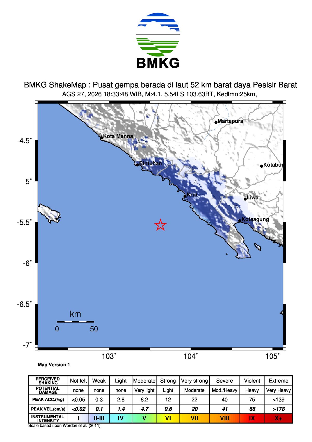 Gempa Bumi Terkini