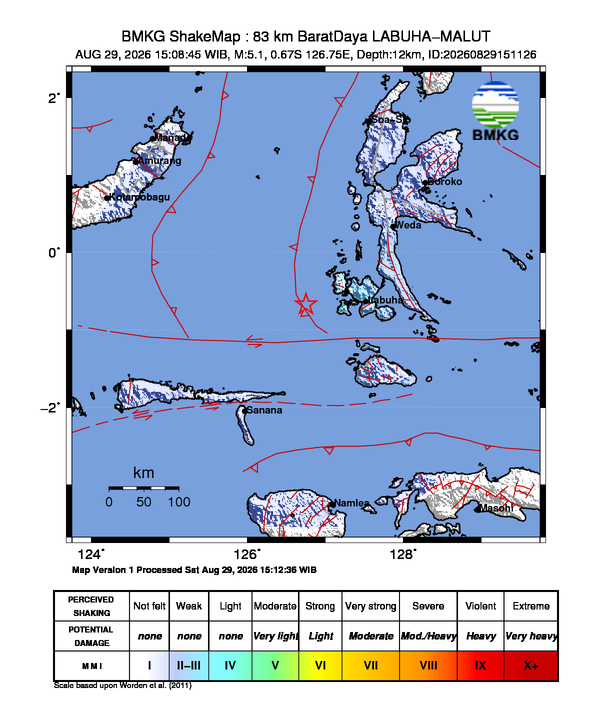 Gempa Bumi Terkini