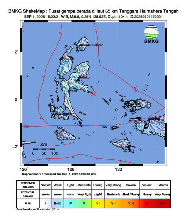 Gempa Bumi Terkini
