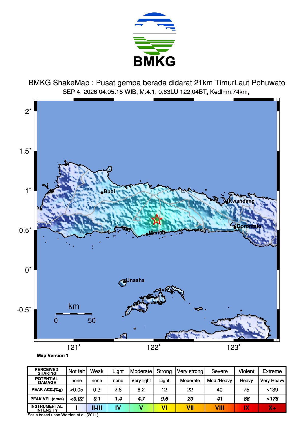 Gempa Bumi Terkini