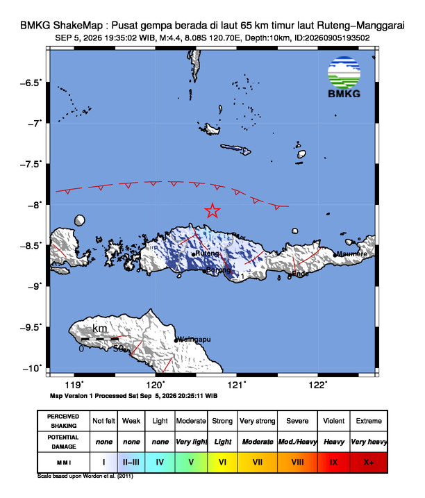 Gempa Bumi Terkini