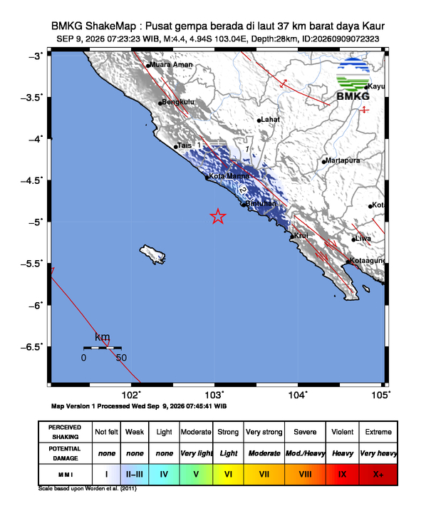 Gempa Bumi Terkini