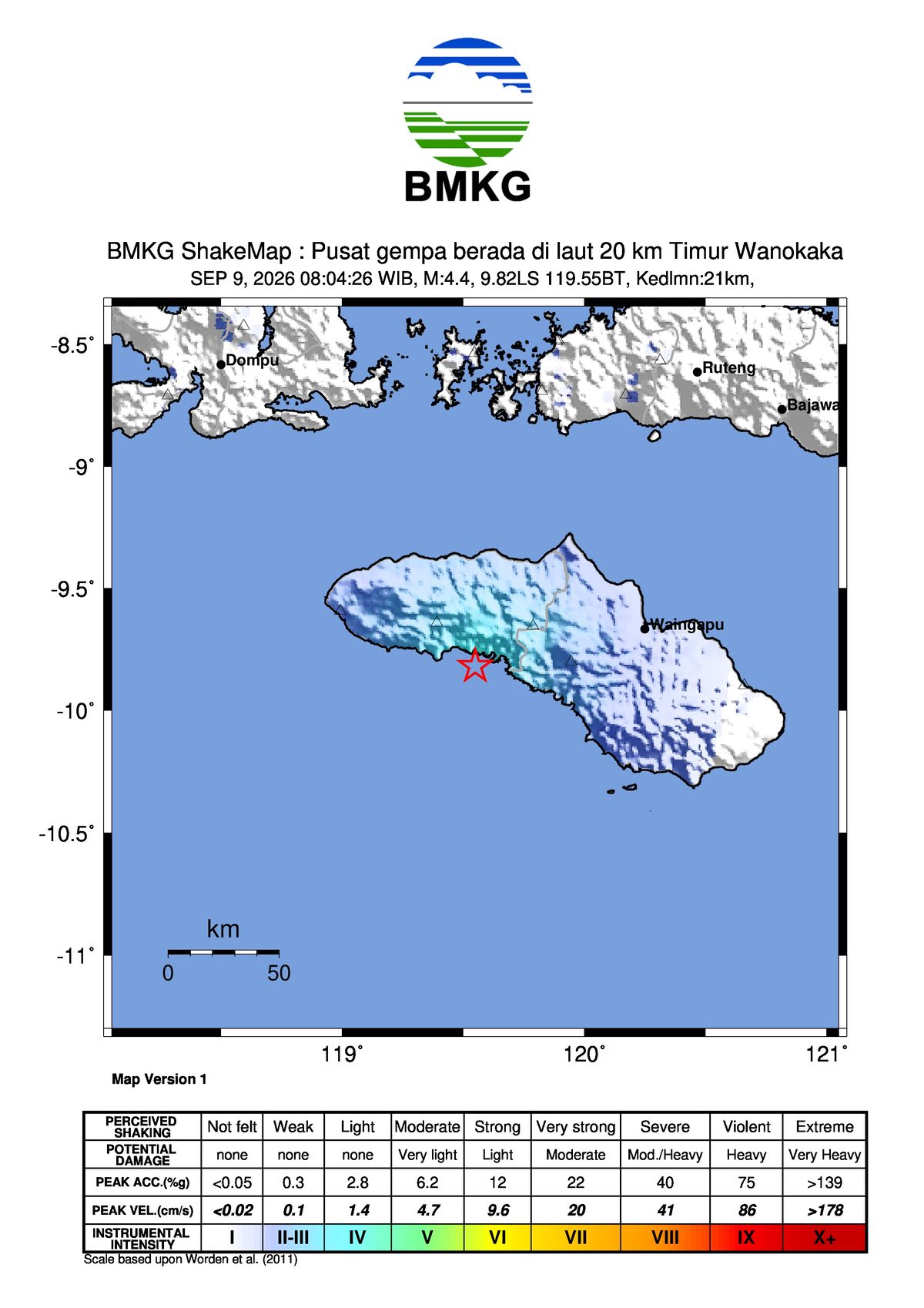 Gempa Bumi Terkini
