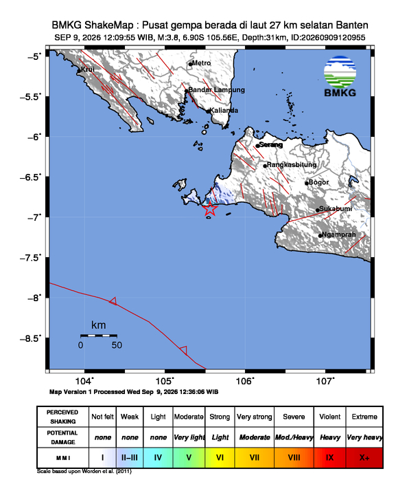 Gempa Bumi Terkini