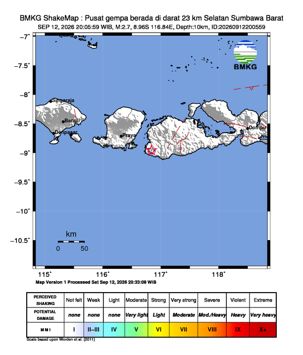 Gempa Bumi Terkini