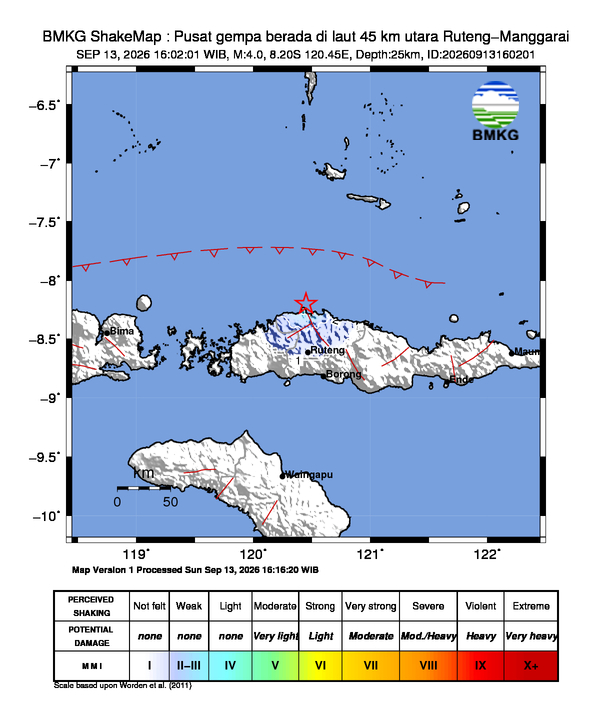 Gempa Bumi Terkini