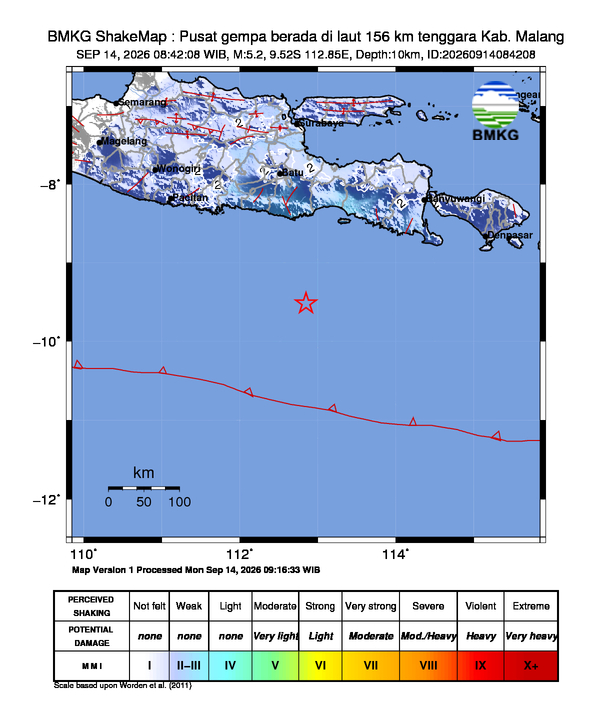 Gempa Bumi Terkini