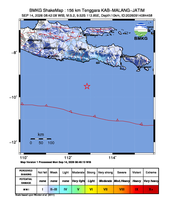 Gempa Bumi Terkini