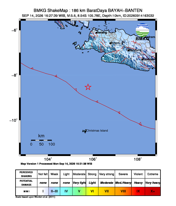 Gempa Bumi Terkini