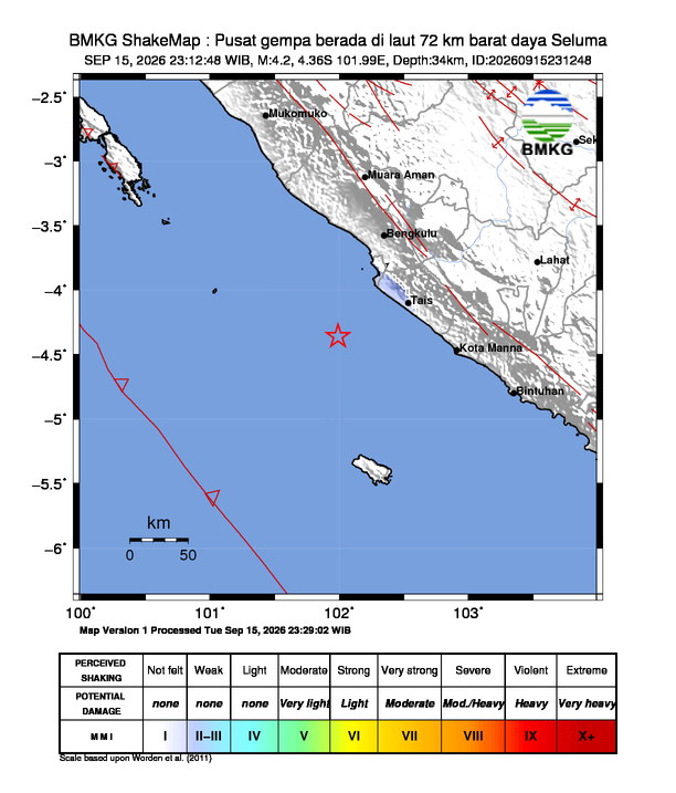 Gempa Bumi Terkini