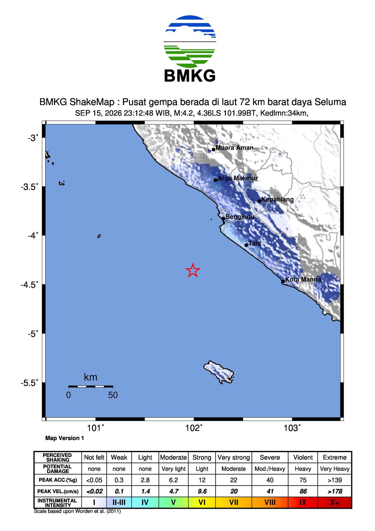Gempa Bumi Terkini
