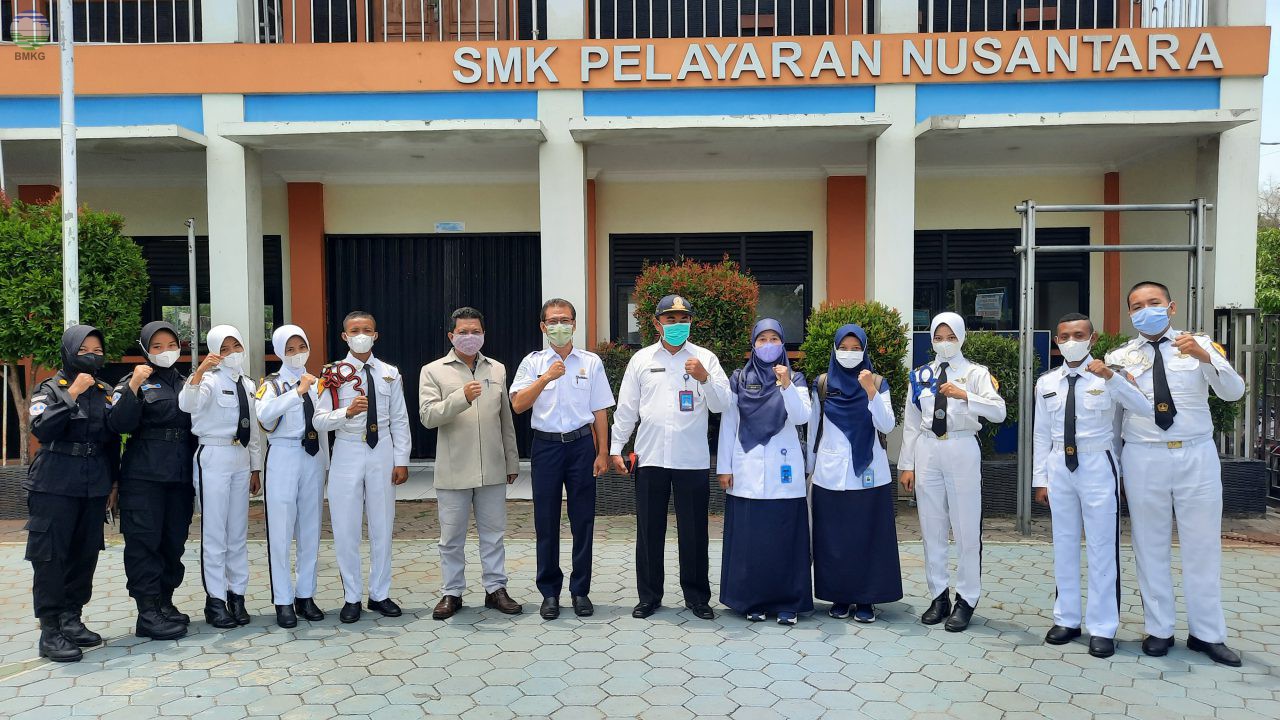 Sekolah Lapang Cuaca Pelayaran di SMK Pelayaran Nusantara