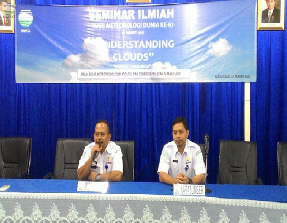 Seminar Ilmiah Memperingati HMD Ke 67 BBMKG Wilayah IV Makassar