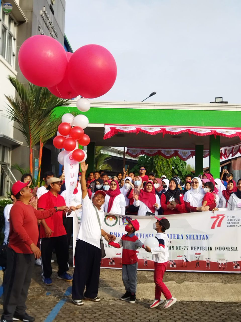 BMKG Sumatera Selatan Menggelar Serangkaian Kegiatan Peringatan HUT ke-77 Republik Indonesia