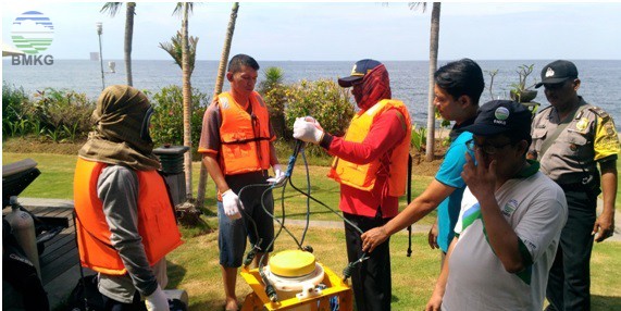 BMKG Lakukan Survey Meteorologi - Oseanografi (MetOcean) di Bali Utara