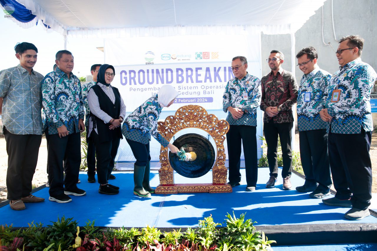 Groundbreaking Gedung InaTEWS Bali: BMKG Perkuat Layanan Informasi Meteorologi, Klimatologi, dan Geofisika