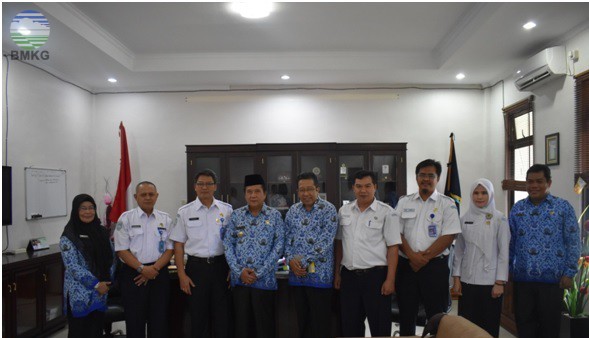 Kunjungan Kerja Deputi Bidang Klimatologi BMKG ke Bangka Belitung