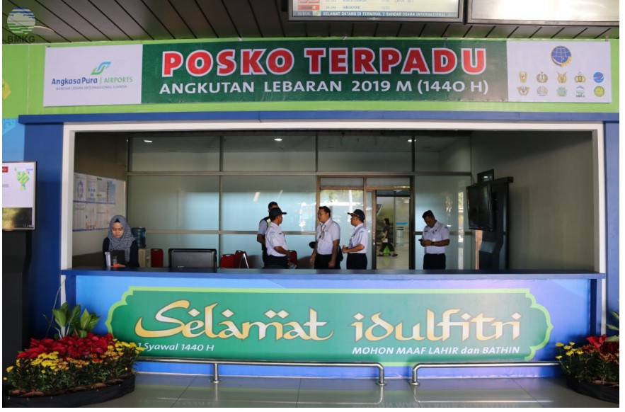 Stamet Juanda ikuti Apel Pembukaan Posko Angkutan Udara Lebaran 2019 Bandara Internasional Juanda Surabaya