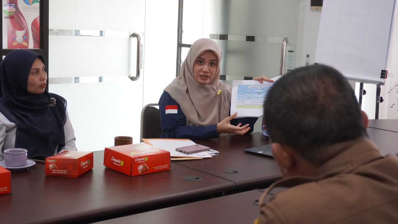 Gelar Kunjungan Kerja, Stasiun Klimatologi Jawa Barat Fokus Pengembangan Prakiraan Berbasis Dampak