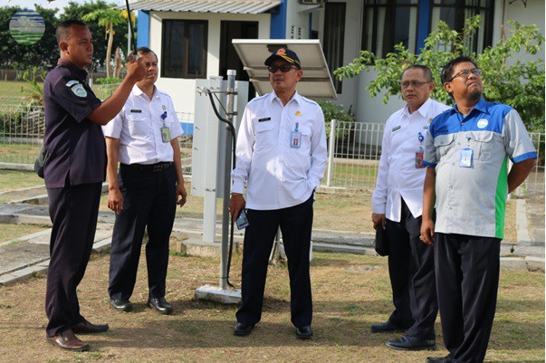 Kunjungan Kerja Sekretaris Utama BMKG di Stasiun Meteorologi Juanda Surabaya