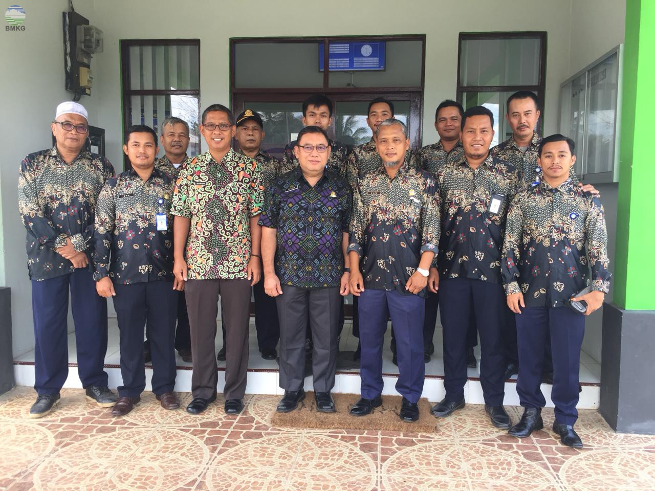 Kunjungan Kepala BBMKG Wilayah III Denpasar Ke Stamet Gusti Syamsir Alam Kotabaru