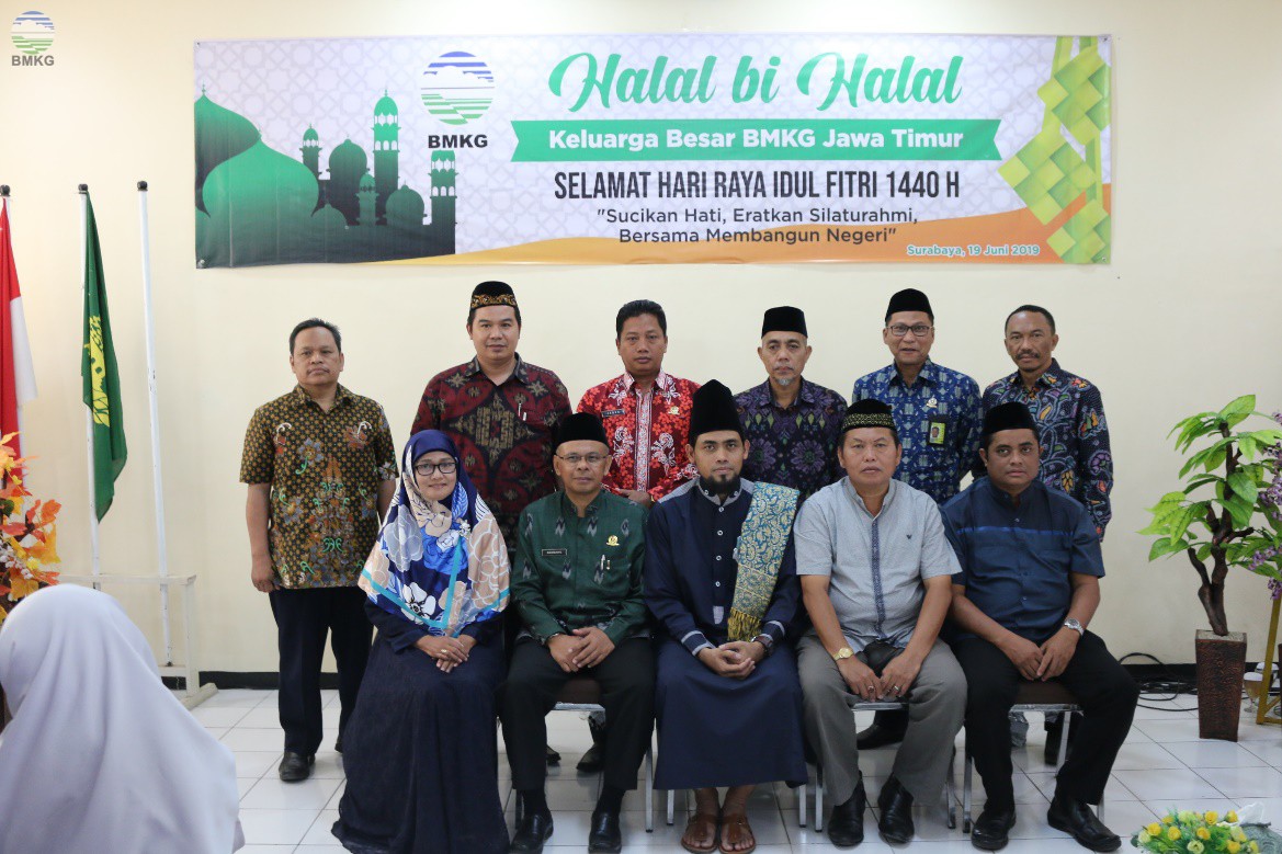 Halal Bihalal BMKG Jawa Timur Tahun 2019