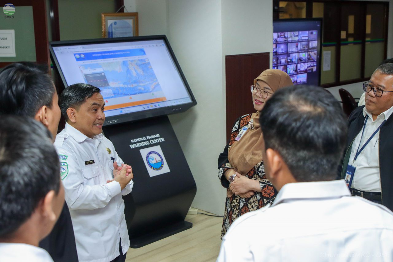 Pentingnya Pemahaman Risiko Bencana, Bank Indonesia Kunjungan Studi ke BMKG