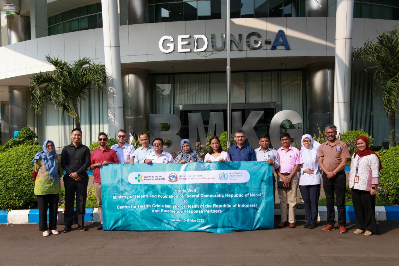 MoPH Nepal dan WHO Indonesia Gelar Kunjungan ke BMKG untuk Mengenal Produk Informasi Iklim